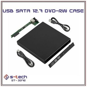 Resim S-Tech Usb Sata 12.7 Dvd-Rw Case N11.2134 