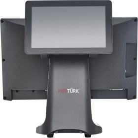 Resim Posclass Postürk TX-1850M 10.1 M.ekranlı Siyah 18.5"/i5 3317U/8GB/120GB SSD Multi Touch Pos Terminali 