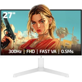 Resim Gamepower Rapid V90 27'' 300Hz 0.5ms Fast Va Fhd Pivot Rgb Gaming Monitör 