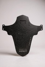 Resim Genel Markalar Bisiklet Freeride Downhill Ön Çamurluk Mde-35 Mtb Plastik 