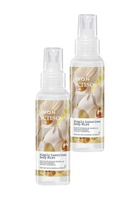 Resim Avon Simply Luxurious Beyaz Şeftali ve Vanilya Orkide Kokulu Vücut Spreyi 100 Ml. İki Simply Luxurious Beyaz Vücut Spreyi 40630150 