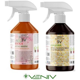 Resim Prooter Köklendirici 500 Ml Viola Çiçek Açtıran&dal Arttırıcı-tüm Bitkilerin Bitki Besin Seti 500 Ml 2 