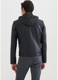 Resim Pierre Cardin Erkek Suni Deri Mont 001 