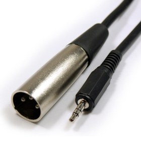 Resim 3.5 mm Stereo to Xlr Erkek Kablo 3 metre 