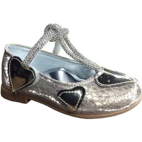 Resim Ortopedikal1010 Ort Emt İlkadım Dore Altın Parlak Babet Taşlı Kız Çocuk Abiye Ayakkabı Düğün Dore Altın 