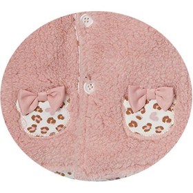 Resim Dear Enika Andywawa Kız Bebek Leopar Desenli Pembe Yumuşak Mont Ac22078rep Çok Renkli 