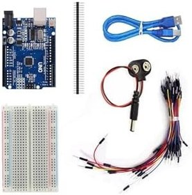 Resim Elektronik Başlangıç Seti Arduino Uno R3 Starter Kit 70 Parça 