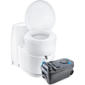 Resim Thetford C223 Cs 12V Döner Kasetli Tuvalet 