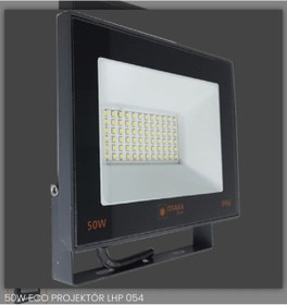 Resim Osaka Light 50w 6500k Beyaz Işık Led Harici Projektor 4500lümen A Enerji Harici Projektör 