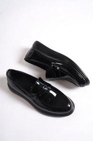 Resim Clt8500 Erkek Kolej Model Cilt Loafer, Siyah, 40 