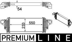 Resim MAHLE CI238000P | Turbosarj Radyatörü X164 09-12 W164 05-11 W251 06-12 