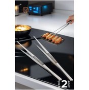 Resim feifei Çelik Cımbız Maşa A.Milano Design 2 ADET - HBY4509-7174 