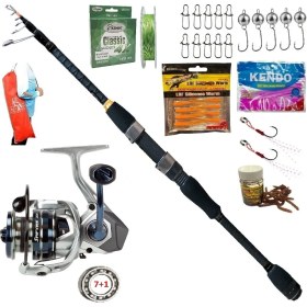 Resim Oslo Okuma Safyre 1000 205MM 0,5-7gr Ryuji Rock Fish Tele Lrf Olta Takımı Seti 