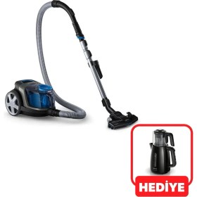 Resim Philips Allergy H13 Triactive Toz Torbasız Elektrikli Süpürge Çay Ustası Hediyeli 