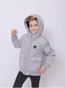 Resim PIQUE ÇOCUK MONT Kapüşonlu Erkek Çocuk Mont 