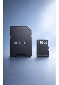 Resim Yüksek Hızlı Microsd Hafıza Kartı Ve Sd Adaptör Seti - 16gb 