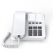 Resim GIGASET DESK400, Masa Üstü TELEFON, Beyaz, 10 Hızlı Arama Tuşu, Tekrar Arama, İşitme Cihazı Uyumu, 3 ayarlanabilir zil sesi 