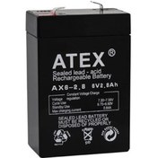 Resim Atex Plus 6V 2.8 Ah Bakımsız Dik Kuru Akü 