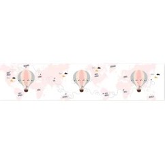 Resim Popcorn Kids World Map Daire Sarkıt Aydınlatma (Large) 