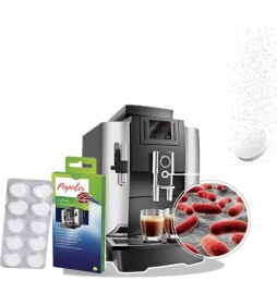 Resim Populer Philips CA6704/10 Kahve Makinesi Yağ Çözücü Tablet 8000 Serisi Cafe Aromis Kahve Makinesi Uyumlu 10 Adet EP8757/20 