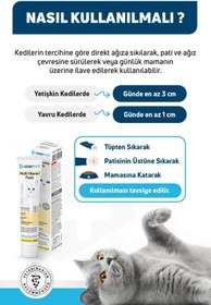 Resim OneVet Multi Vitamin Macun Bağışıklık Güçlendirici Kedi Malt Paste - 100 Gr 