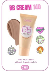 Resim Callista Bb Cream Spf 15 Yoğun Kapatıcı Bb Krem - 140 Orta Bej 