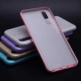 Resim Elfia Huawei P20 ile Uyumlu Silikon Parlak Simli İnce Kılıf, Rose Gold 