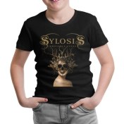Resim Lord T-Shirt Sylosis - Immovable Stone Siyah Çocuk Tshirt 