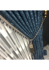 Resim Fon Perde Maraton Desen 1 Adet Şeklinde Yarım Fon Perde 25 Renk 