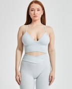 Resim Luma V Sports Bra - Buz Grisi 
