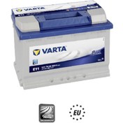 Resim Varta Akü 12v 74ah 680 Cca Blue Dynamic E11 (ÜRETİM TARİHİ: 2022) 