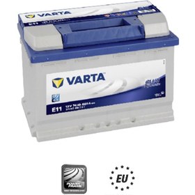 Resim Varta Akü 12v 74ah 680 Cca Blue Dynamic E11 (ÜRETİM TARİHİ: 2022) 