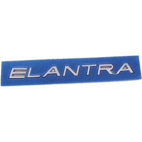 Resim Hyundai Uyumlu Elantra Krom Bagaj Yazısı 