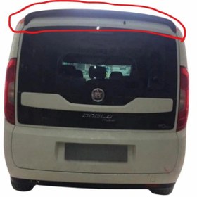 Resim Fiat Doblo D3-d4 2011-2020 Fiber Spoiler 293 Lal Kırmızı Boyalı 