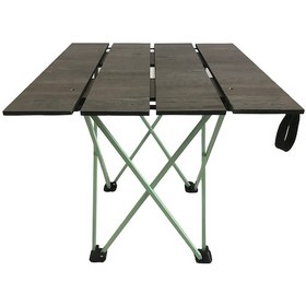 Resim Platan Table Ones-A Ahşap Katlanır Kamp Piknik Masası Küçük Boy Koyu Kahverengi 