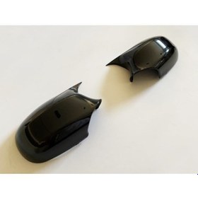 Resim Bmw 3 Serisi E90 2005 - 2009 Batman Ayna Kapağı (parlak Siyah) 