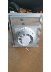 Resim Aspiratörlü Fanlı Banyo Wc Alüminyum Havalandırma Menfezi 