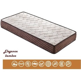 Resim Babyhopeankara 70X170 Heyner Elegance Bamboo Ortopedik Yaylı Yatak | Yaylı Yatak 