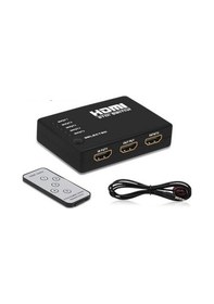 Resim Hdmi Switch Çoklayıcı Çoğaltıcı 5 Port 4416P Kumandalı Çoklama 