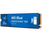 Resim WD Blue 2tb 5150 MB/s 4850 MB/s M2 SSD Bellek WDBS3F0020BNC 