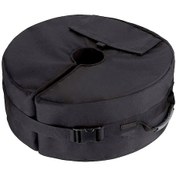 Resim Moveevo Siyah 900d Oxford Kumaş Çadır/şemsiye Sabitleyici Kumu Torbası, 46x15cm, 8cm Delik Çapı, Rüzgar Dayanıklı, Taşınabilir Hg0043 