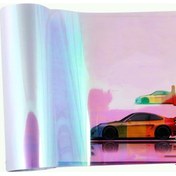 Resim Araba Farı Koruyucu Filmi, Camgibi Şeffaf, Çift Renk Seçeneği, Islaklık Ve Güneş Dayanıklı, Kolay Uygulama, 30x120 Cm Boyutunda 