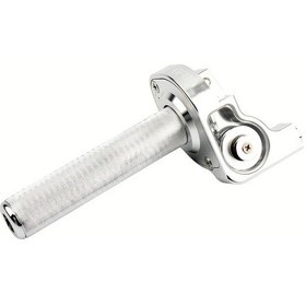 Resim Tongdashop Zsdtrp 7/8'' Cnc Alüminyum Dirt Bike Atv Quad Gaz Kumanda Kolu Silvery Grip 