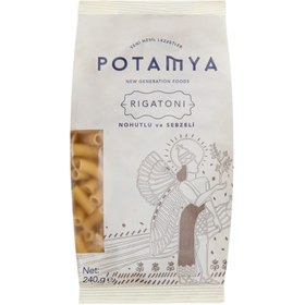 Resim POTAMYA Sebzeli ve Nohutlu Rigatoni 240g 