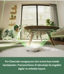 Resim iRobot Roomba Plus 405 Combo Robot Süpürge ve Paspas + AutoWash (Beyaz) 