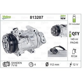 Resim VALEO 813207 Kompresör Fiat Ducato 