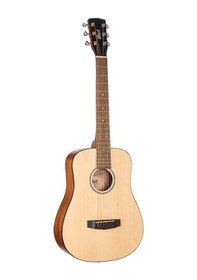 Resim Cort Ad Mını Opw Akustik Gitar 3/4 Ölçek Çantalı - Walnut 