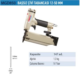 Resim Omega Başsız Çivi Tabancası 12 - 50 mm MGD850 