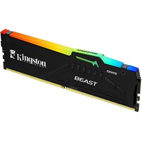 Resim Kingston Beast Rgb Expo 16GB 5600MHZ CL36 KF556C36BBEA-16TR Ddr5 Masaüstü Performans Ram 