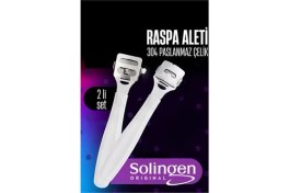 Resim Hsnet Raspa Aleti - Jiletli Ayak Topuk Törpüsü 2 Adet Solingen Profesyonel 